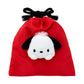[POCHACCO] "Sanrio" Drawstring Bag with Mascot