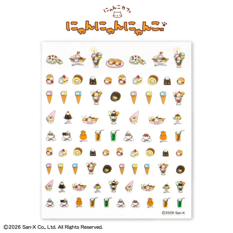 "THANKYOUMART x Nyan Nyan Nyanko" Nail Stickers