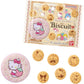 "Sanrio Embroidered Can Badge & Biscuit 4" Blind