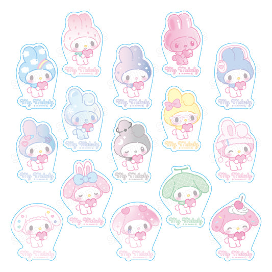"My Melody Girly Pop Heart Trading Sticker" Blind Bag