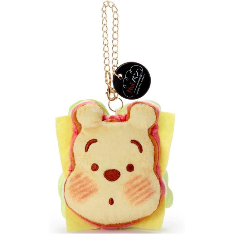 [POOH / SANDWICH] "Disney Nui Bread" Plush Keychain