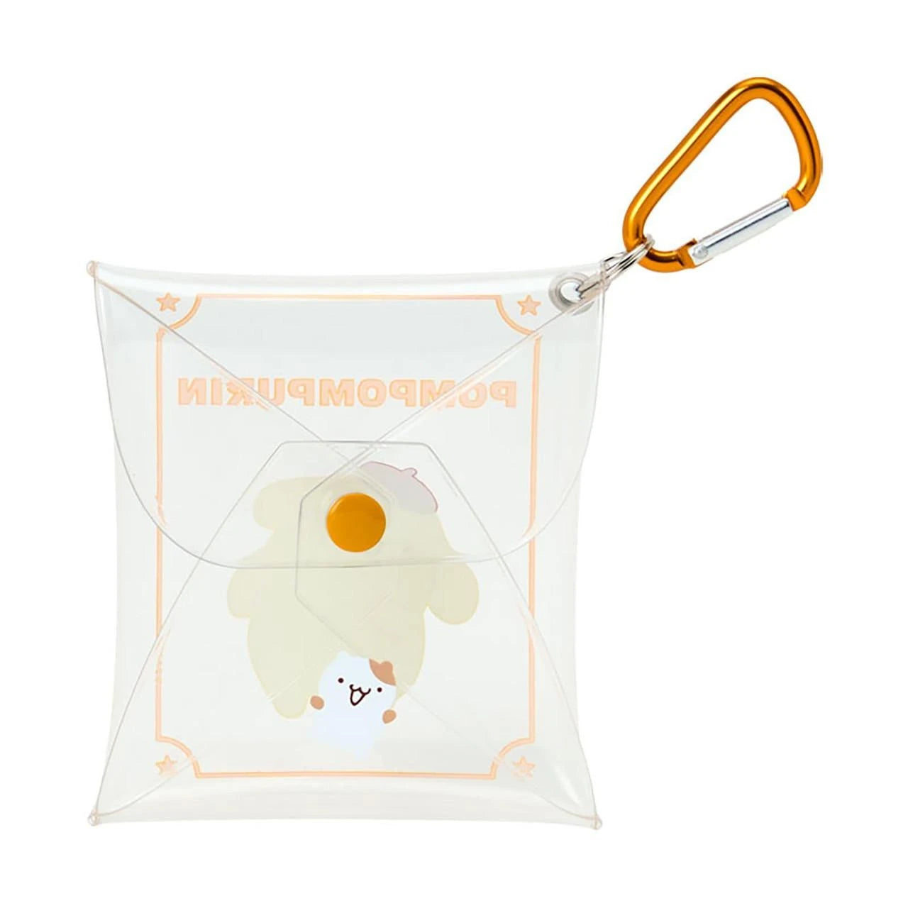 [POMPOMPURIN] "Sanrio Frame" Square Accessory Case