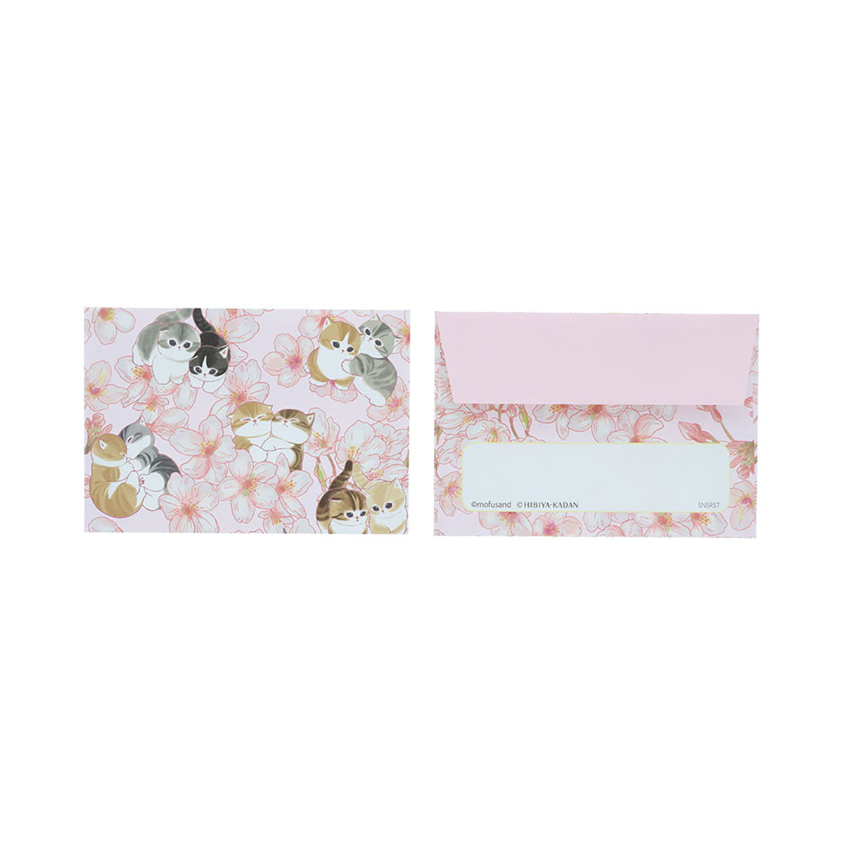 [SAKURA] "Mofusand x HIBIYA-KADAN" Mini Letter Set