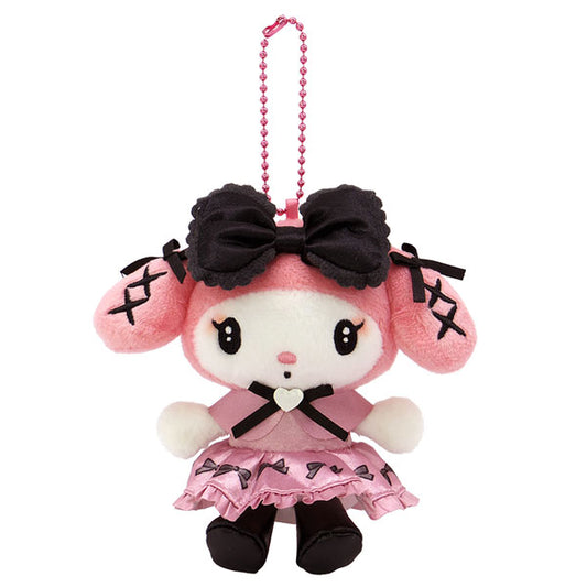 [MY MELODY / MIDNIGHT] "My Melody & Kuromi" Plush Keychain