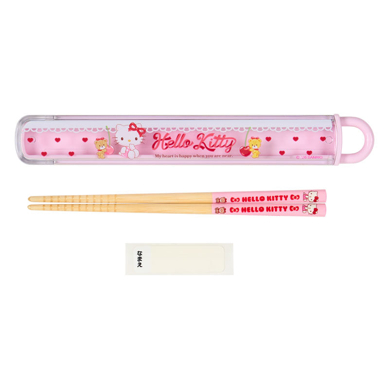[HELLO KITTY] "Sanrio" Bamboo Chopsticks