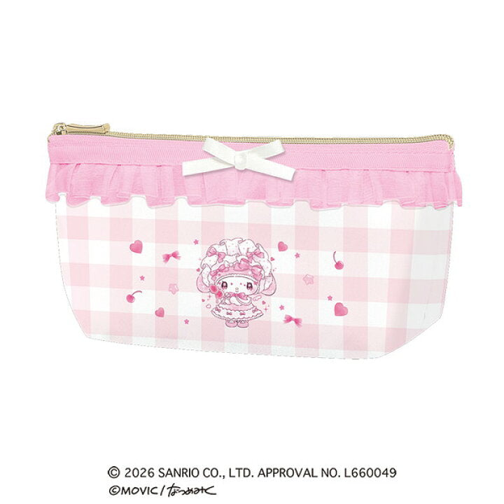 "My Melody & My Sweet Piano DOLLY MIX PETIT" Frill Pen Pouch