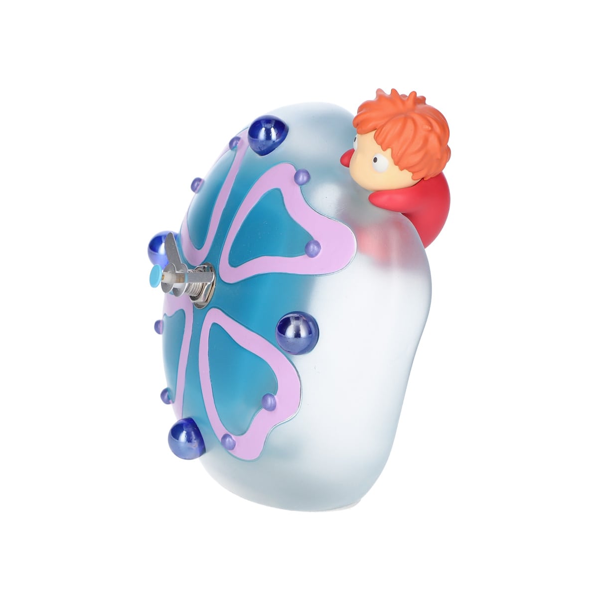 "Ponyo on the Cliff" Desk Clock