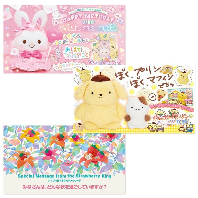 [SEPTEMBER 2026] #703 Sanrio Strawberry News [w/ Zipper Pouch]