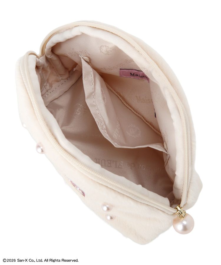[BIEGE] "Maison de FLEUR x Rilakkuma" Round Pouch