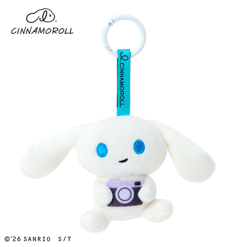 [CAMERA] "I.CINNAMOROLL Casual Outing" Plush Keychain