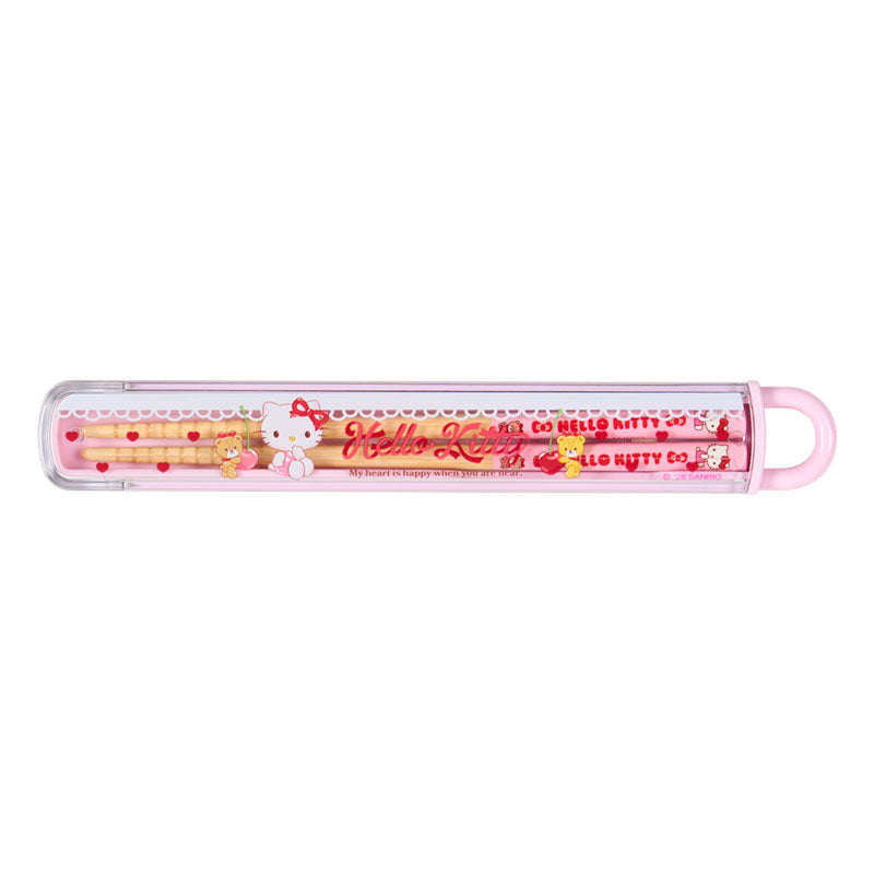 [HELLO KITTY] "Sanrio" Bamboo Chopsticks