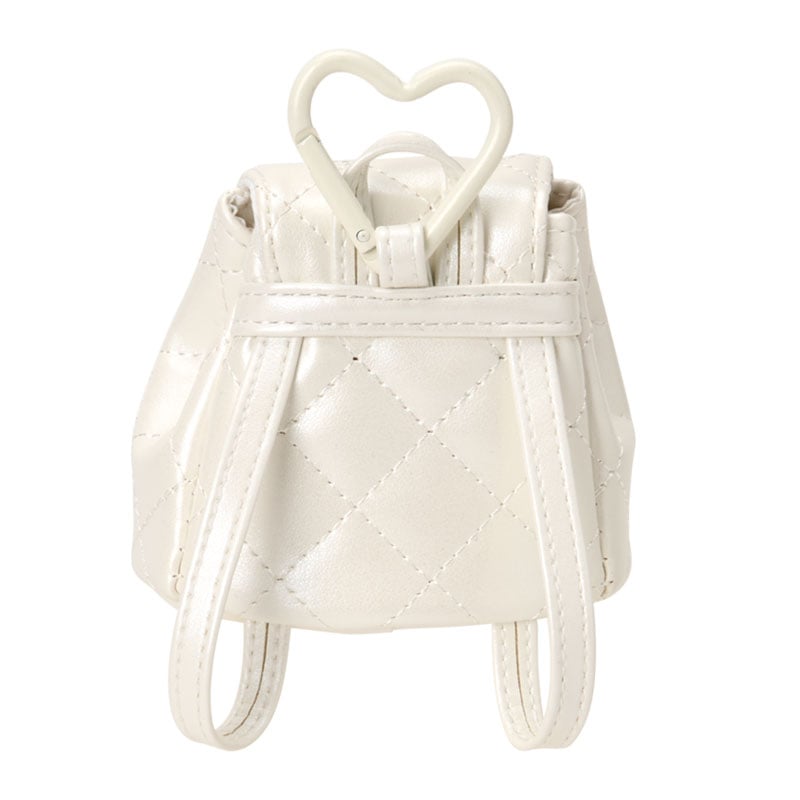 [WHITE] "Hello Kitty Miniature Quilt Series Part 2" Backpack Shaped Mini Pouch