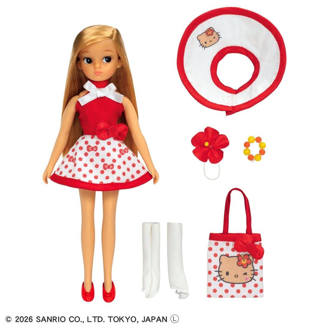 [HELLO KITTY SUNTAN] "Licca-chan Doll Retro Vacation" Doll