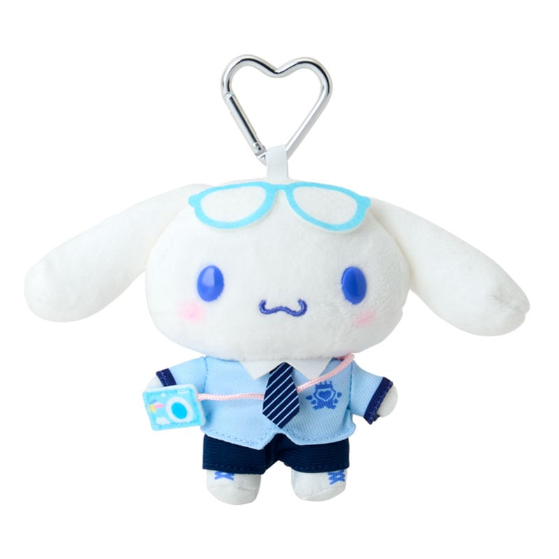 [CINNAMOROLL] "Sanrio Academy Kirameki Journey" Plush Keychain