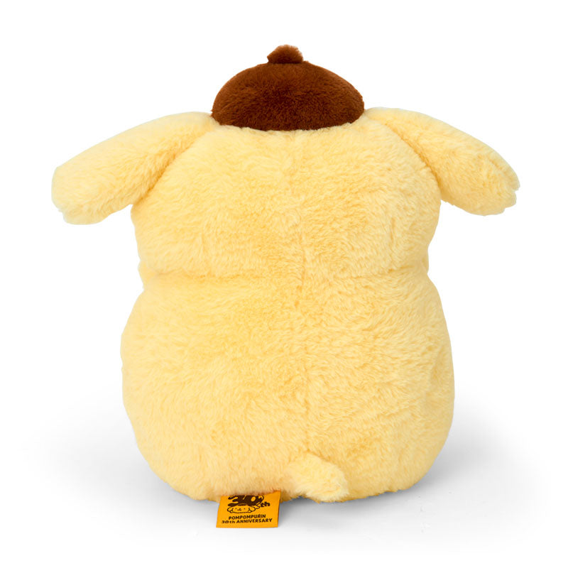 "Pompompurin Full & Happy Pudding" Medium Plush