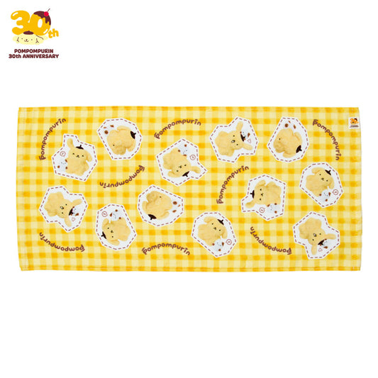 "Pompompurin From Back Then" Face Towel