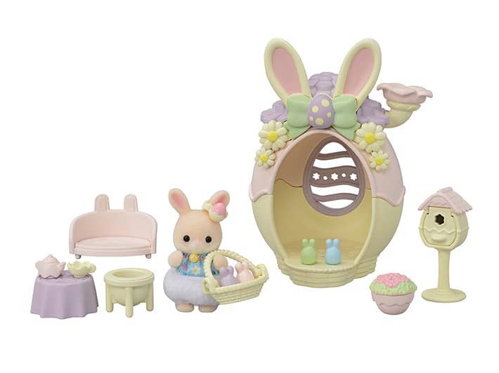 [EASTER EGG HOUSE] "Sylvanian Families Margaret Rabbit" Figure Set