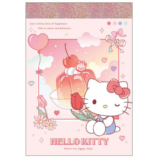 [HELLO KITTY] "Sanrio Jiggly Jelly" Mini Memo