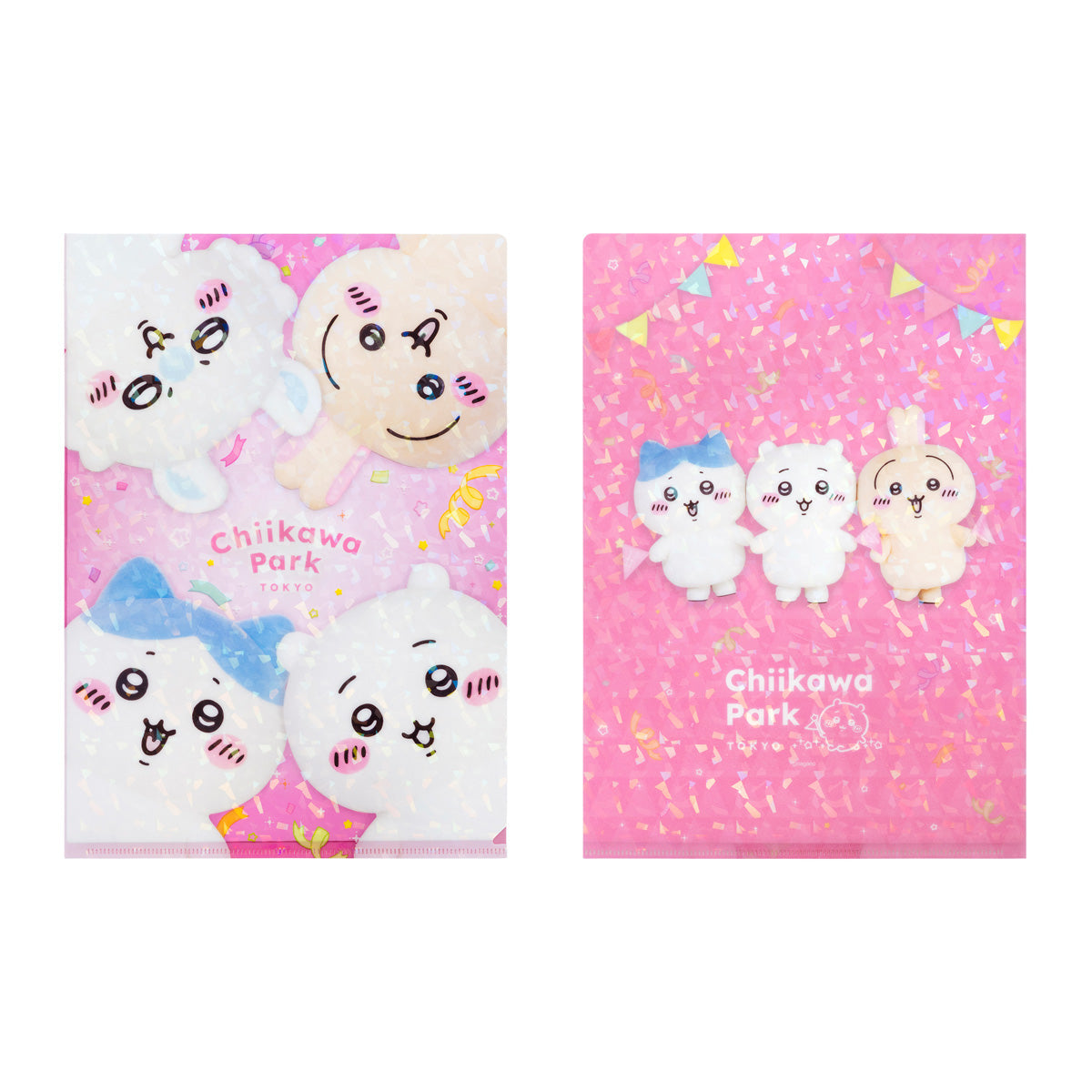 "Chiikawa Park Special Photo" Hologram File Folder