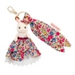[CHOCOLATE RABBIT] "Sylvanian Families Liberty Floral" Keychain