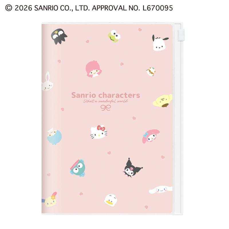 [FACE] "Sanrio" 2027 Weekly B6 Planner