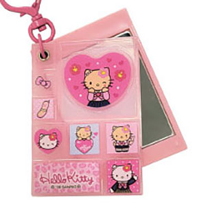 [HELLO KITTY] "Sanrio Style Up" Tile Sticker Style Mirror