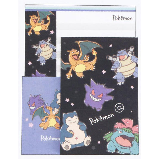 [BLACK] "Pokemon Sakura" Letter Set