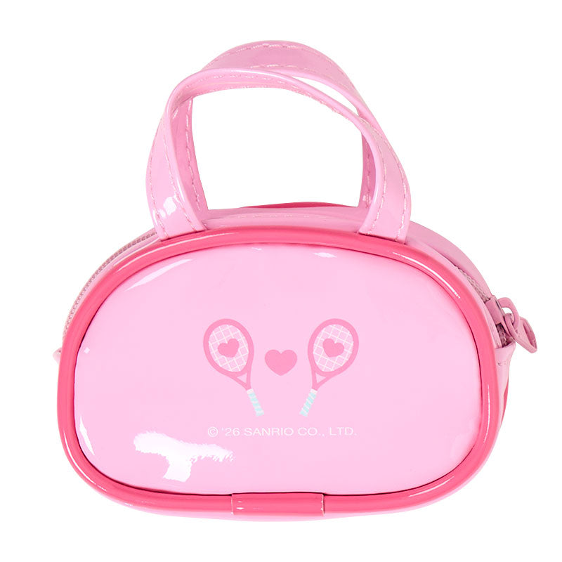 [USAHANA] "SANRIO GIRLS' TENNIS CLUB" Charm with Mini Pouch