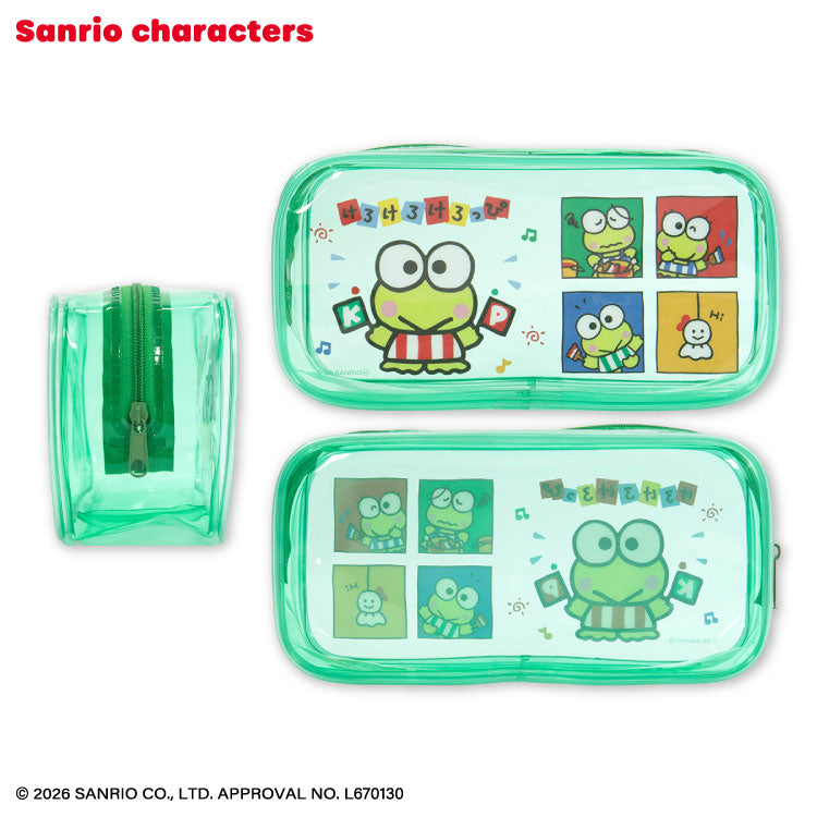 [KEROPPI] "THANKYOUMART x Sanrio Retro" Clear Pen Pouch