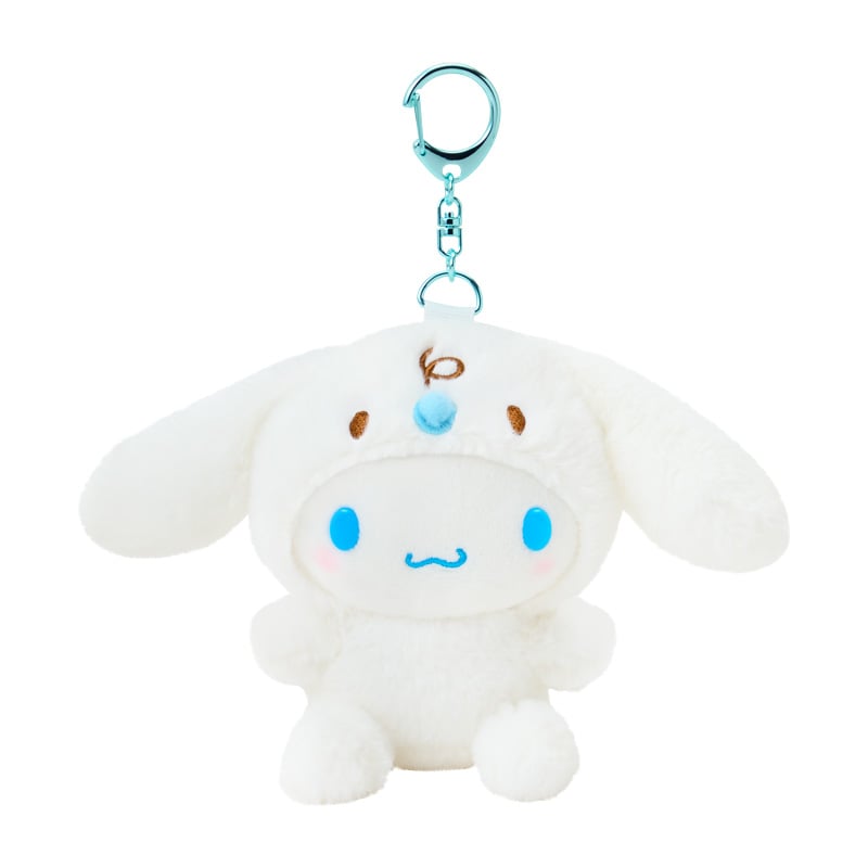[CINNAMOROLL] "Sanrio Together with My Favorite Friend" Plush Keychain