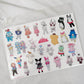 LIMITED "Sanrio Puroland" Sticker Sheet