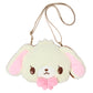 "Sugarbunnies Biscuit" Face Shaped Shoulder Bag