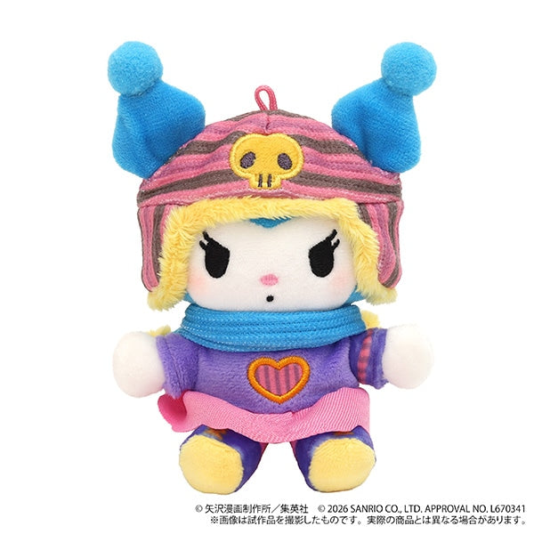 [KUROMI] LIMITED "Gokinjo Monogatari x Sanrio POP UP STORE" Plush Keychain