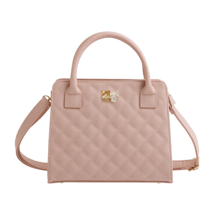 "Korilakkuma and Chairoikoguma Beautiful Flowers" Hand Bag