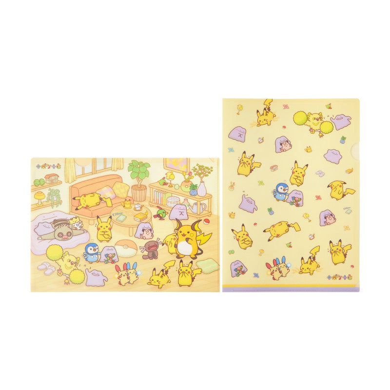 "Pokemon Ten Poke Ten Colors" A4 Clear File Set