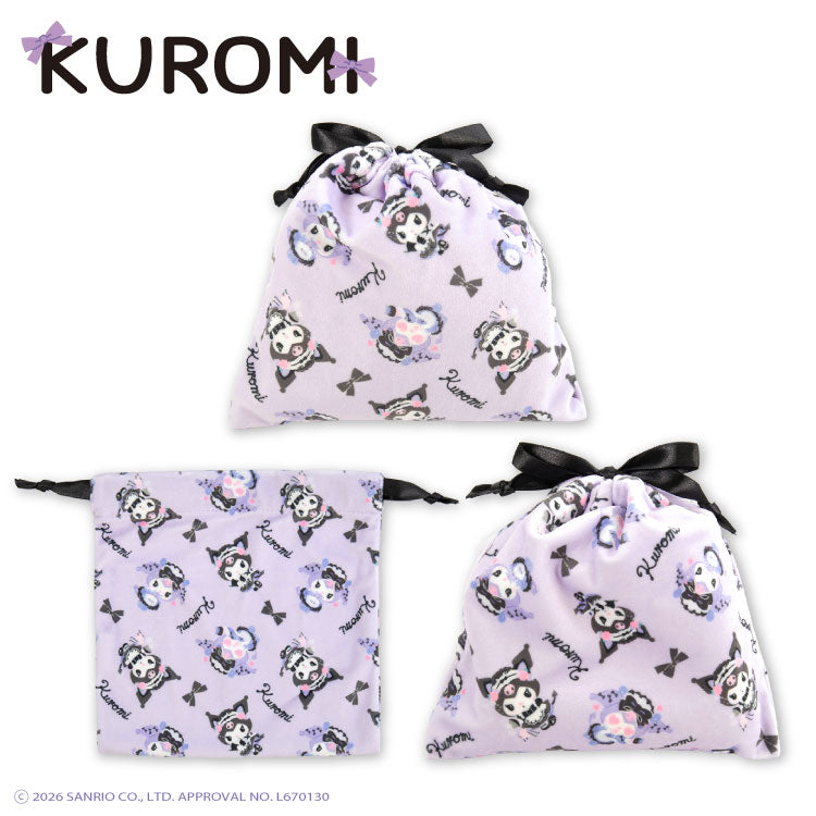 THANKYOUMART "Kuromi" Drawstring Bag