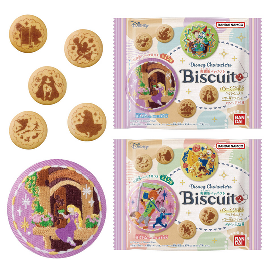 #2 "Disney Embroidered Can Badge & Biscuits 2" Blind Bag