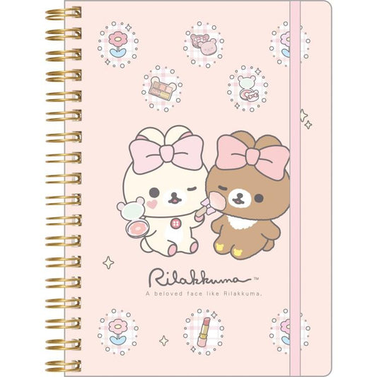 [HAIRBAND] "Rilakkuma Makeup" B6 Notebook