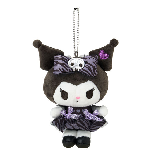 [KUROMI] "Sanrio Monotone Animal Design Series" Plush Keychain