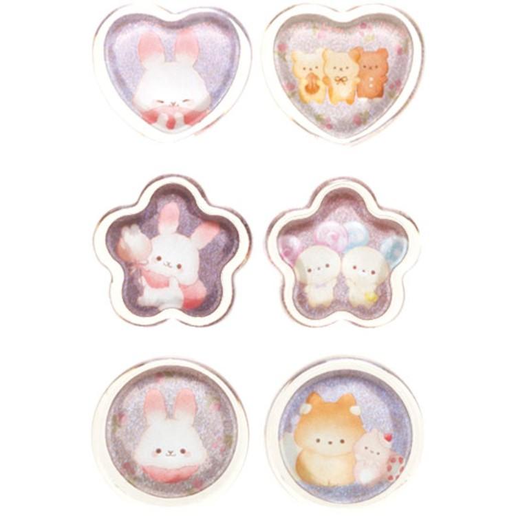 [SUGARCOCOMUU] "San-x" Acrylic Sticker Flakes