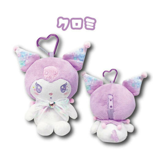 [KUROMI] "Sanrio Kirakira Sparkle" Plush Pouch
