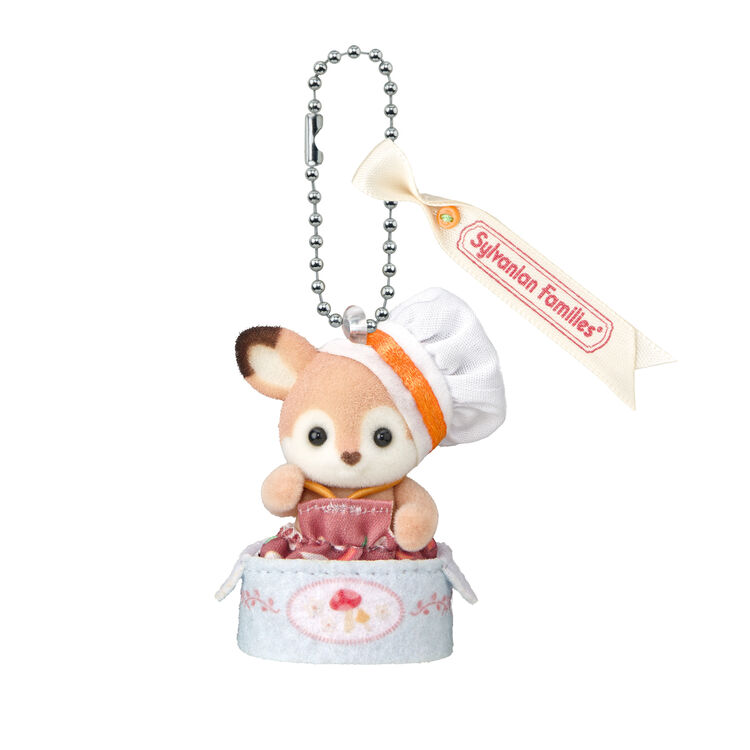 [WARM SOUP BABY DEER] "Sylvanian Families" Keychain