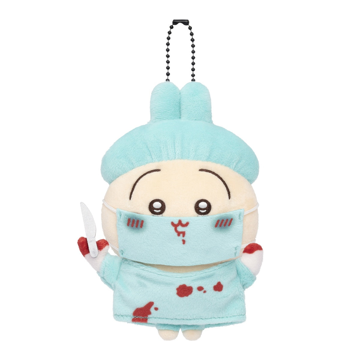 [USAGI SURGEON] "Chiikawa Dress Up Halloween" Plush Keychain