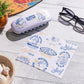 "Mofusand BOARD SHARK!" Glasses Case