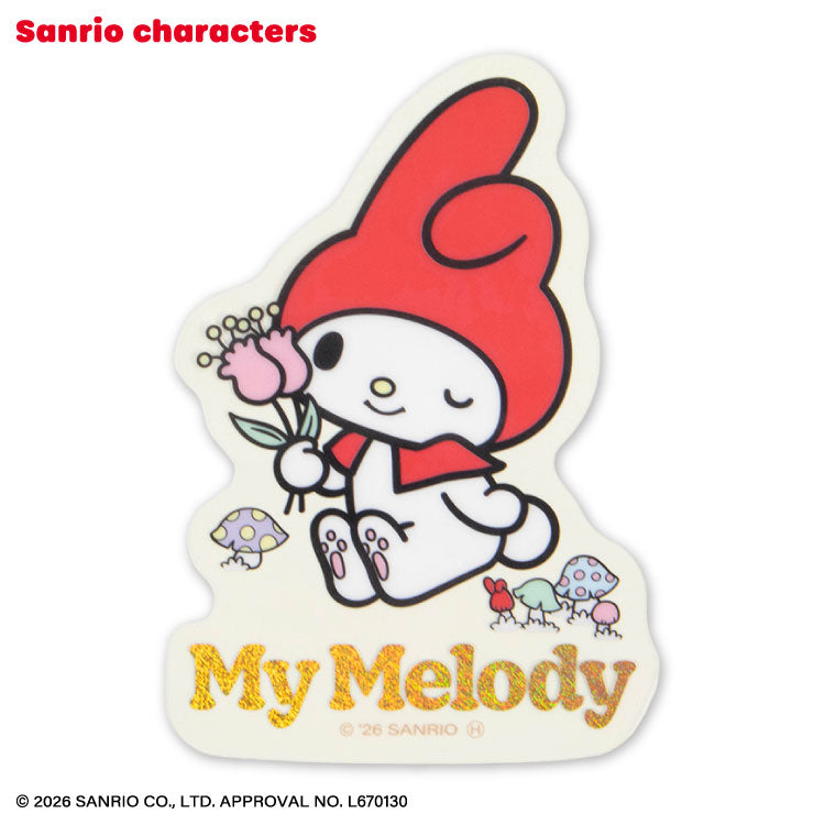 [MY MELODY] "THANKYOUMART x Sanrio Retro" Clear Sticker