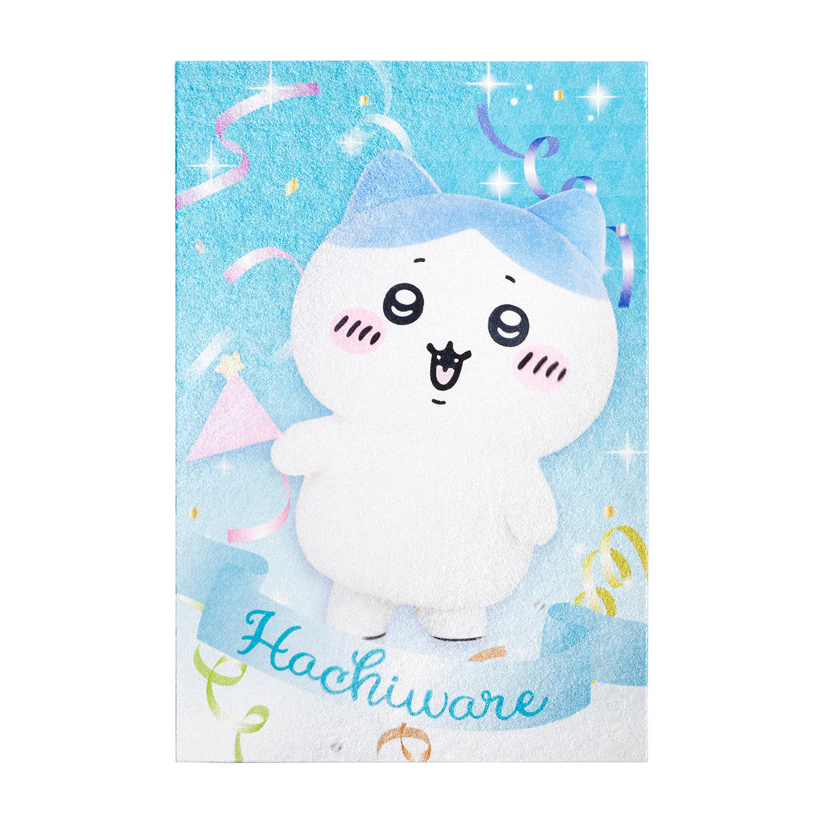 [HACHIWARE] "Chiikawa Park Special Photo" Sparkling Postcard
