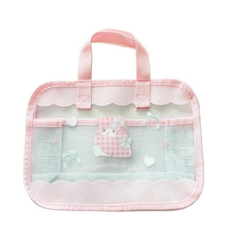 [PINK] AVAIL "Marumofubiyori" Spa Bag