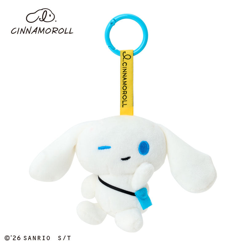 [WINKING] "I.CINNAMOROLL Casual Outing" Plush Keychain