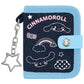 [CINNAMOROLL] "Sanrio Denim" Sticker Book Keychain