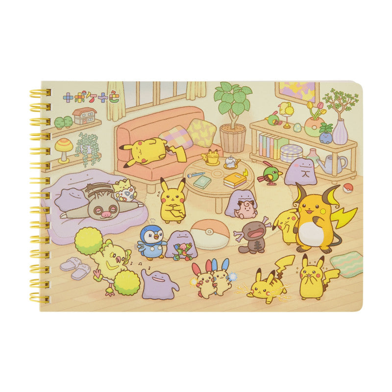 "Pokemon Ten Poke Ten Colors" A5 Ring Notebook